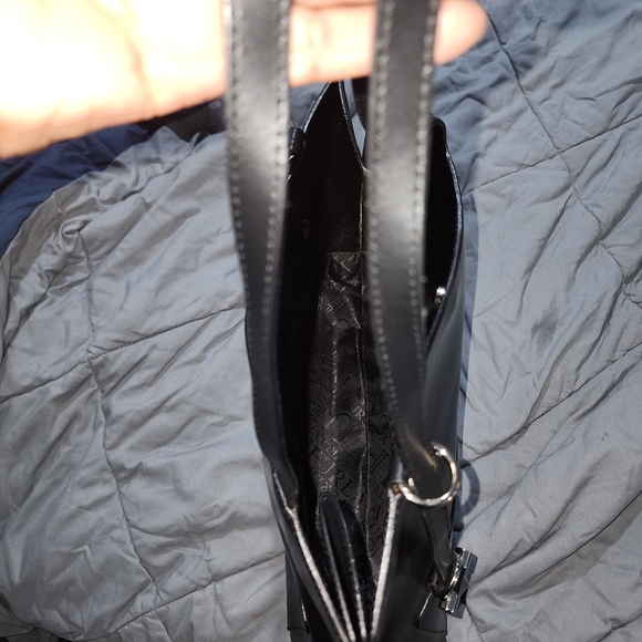 Furla Black Leather Tote Bag - Picture 5 of 9